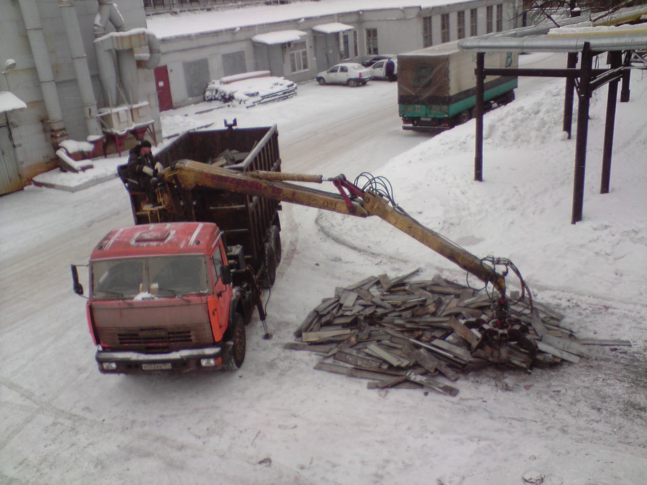 Прием и вывоз металлолома с объекта клиента на территории Москвы и ...
